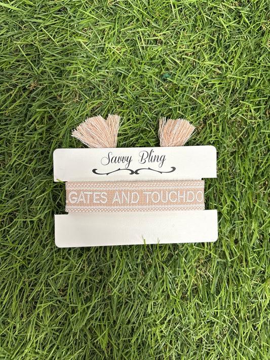 TAILGATE AND TOUCHDOWN- bracelets