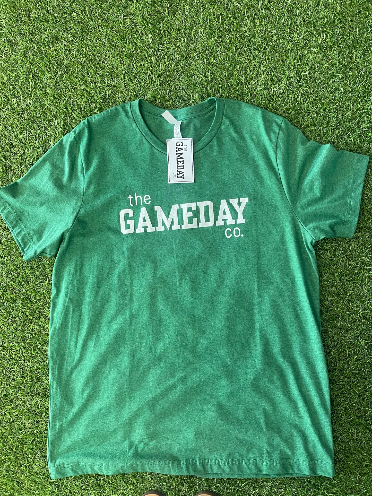 the GAMEDAY co- white