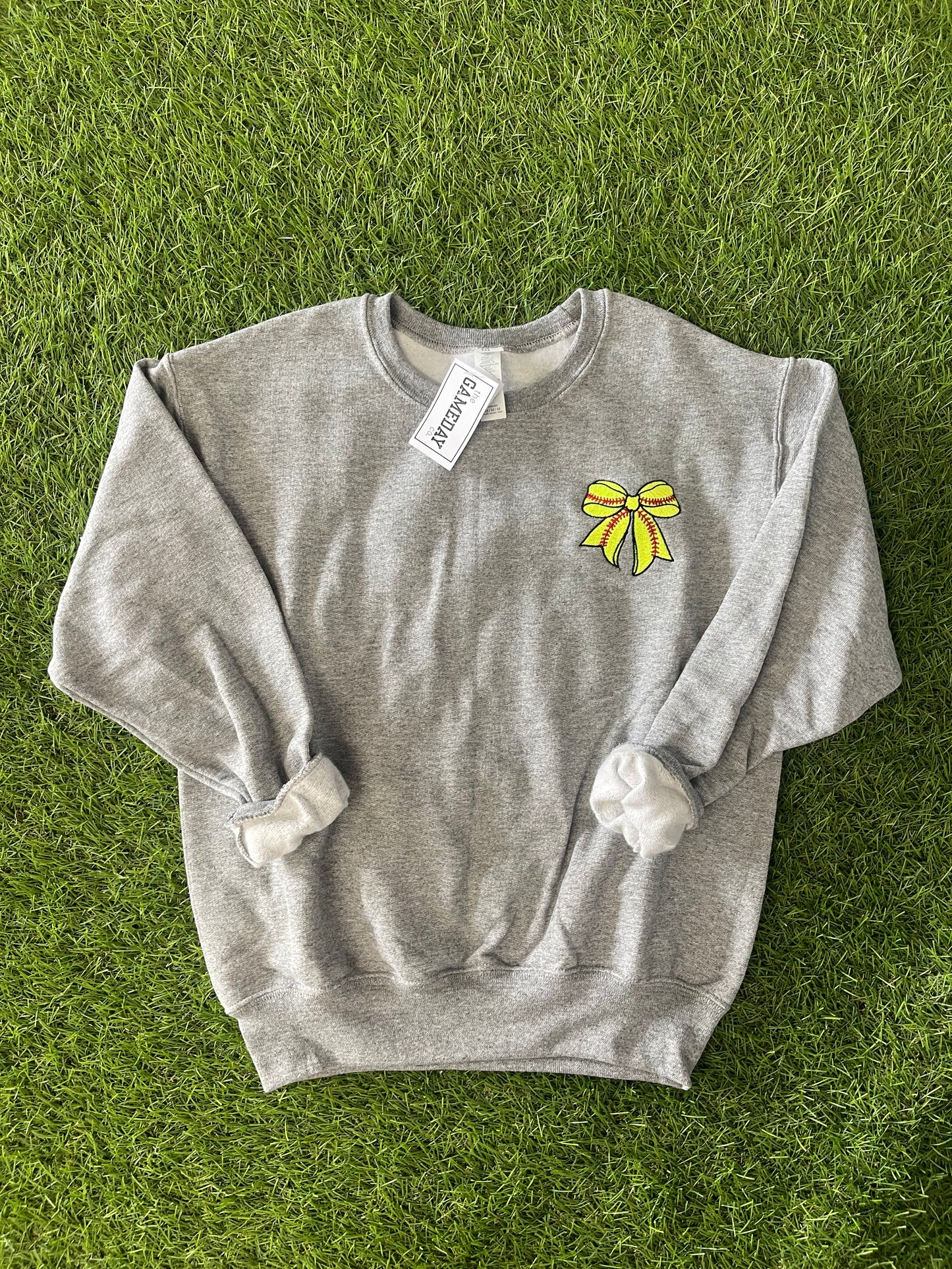 SOFTBALL BOW EMB YOUTH