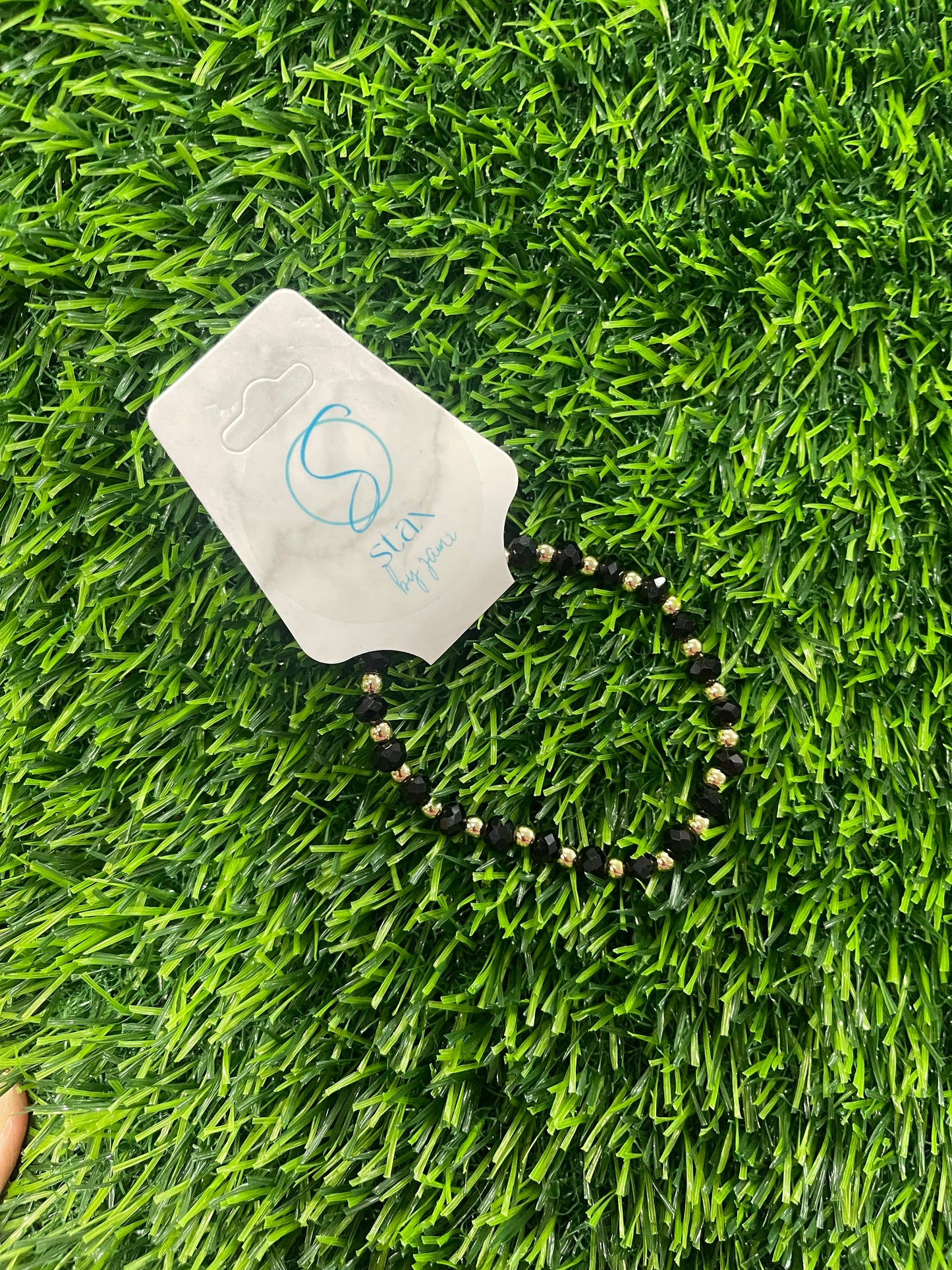 Black and Gold-Bracelet