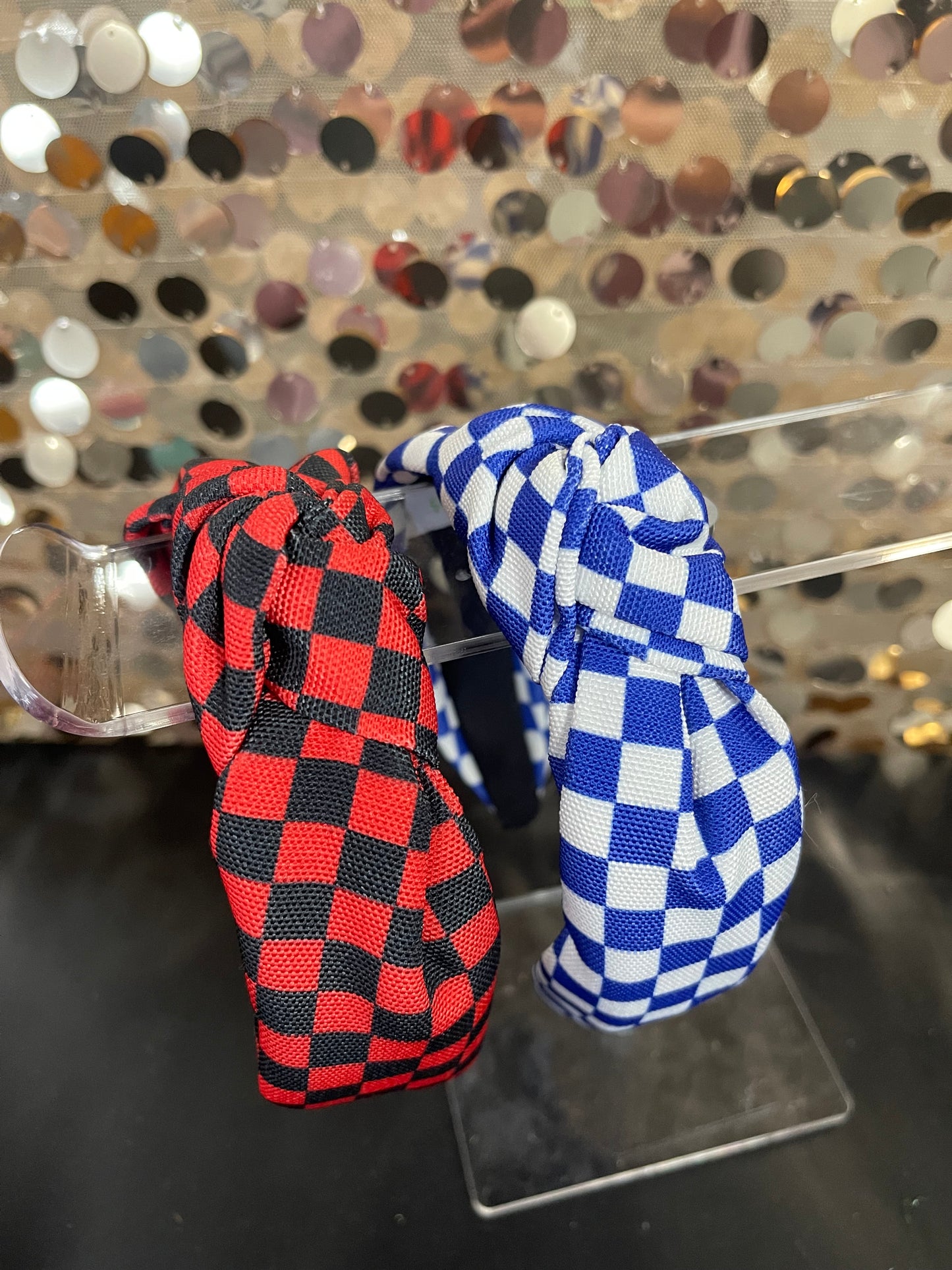 Checkered- Headbands