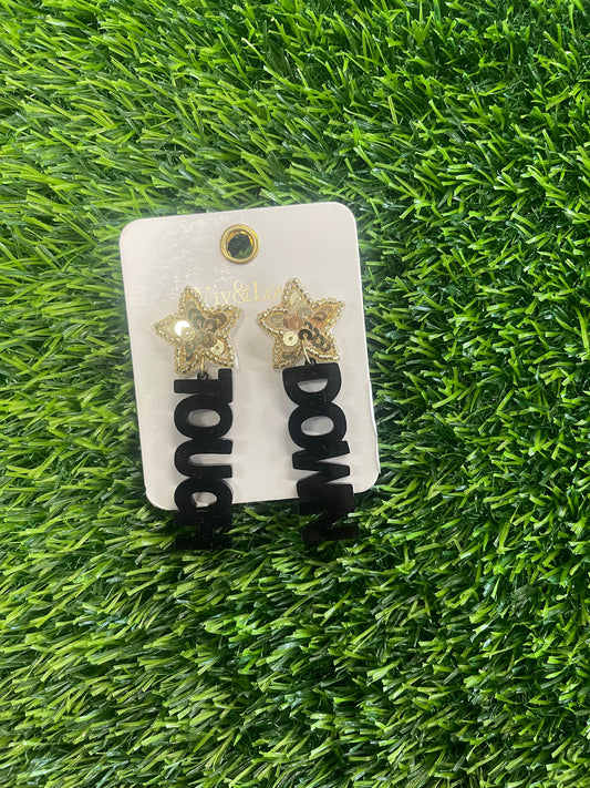Touch down- earrings