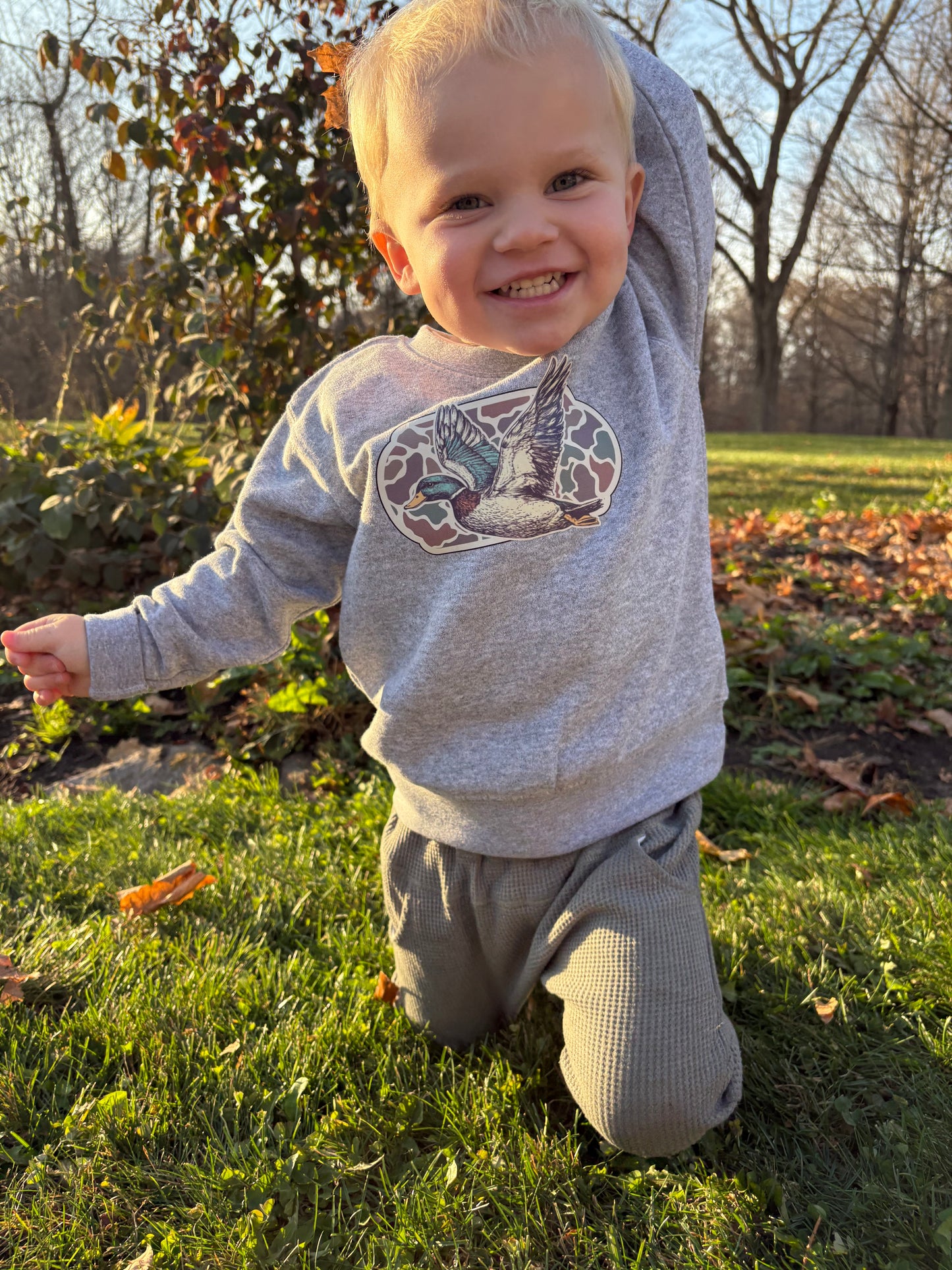 duck camo crew-toddler