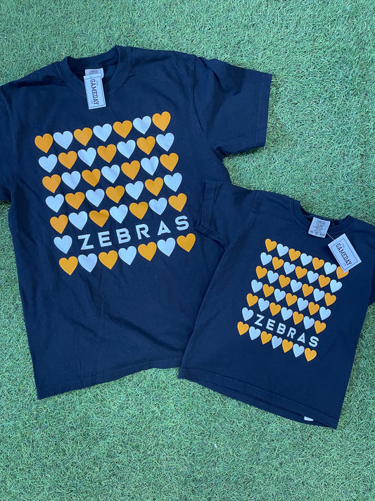 Zebra Heart tee