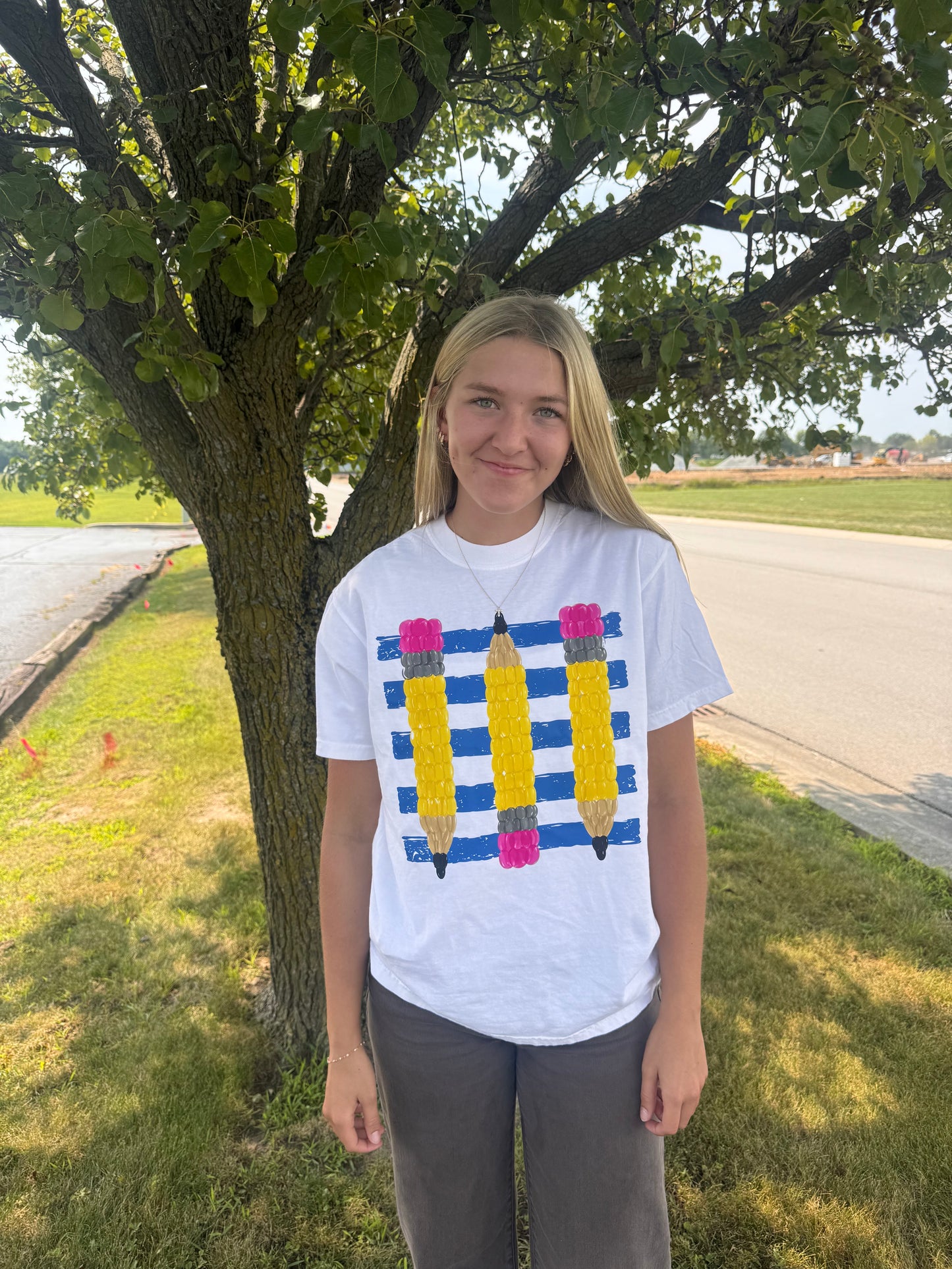 Pencil Stripe Tee