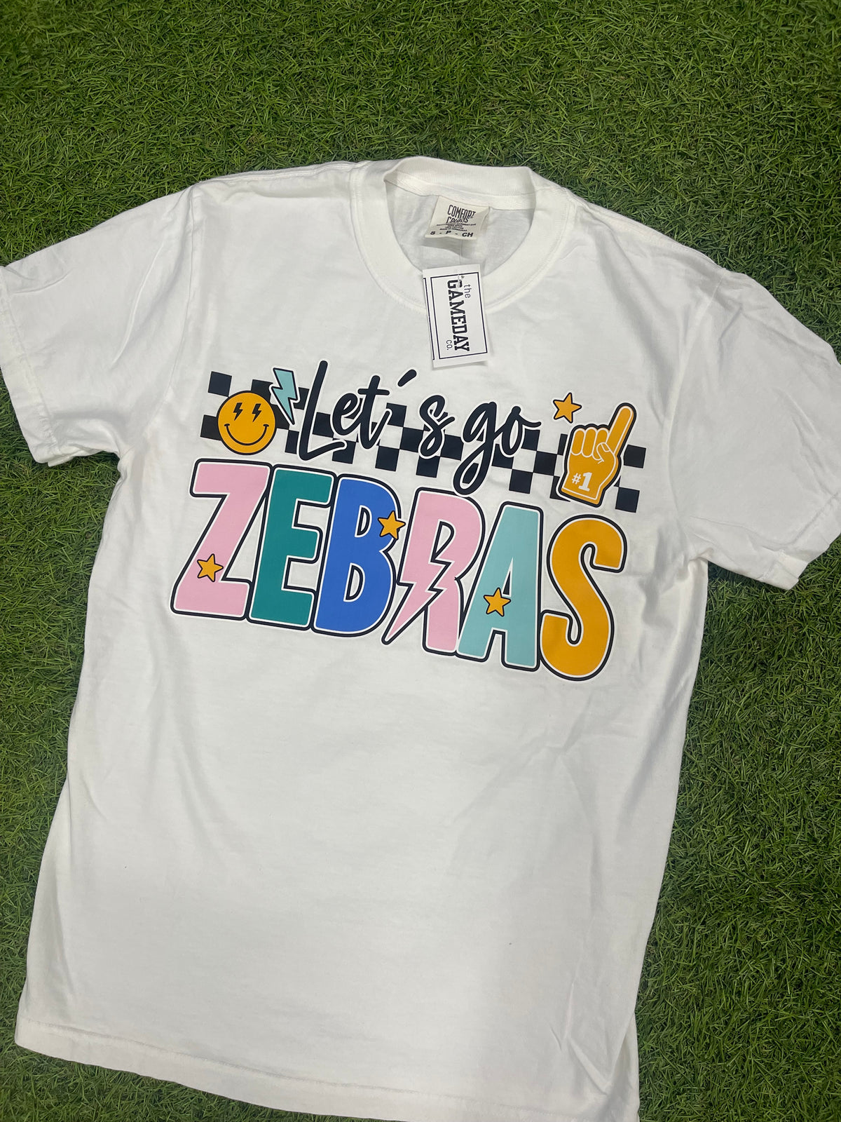 Let's go ZEBRAS graphic