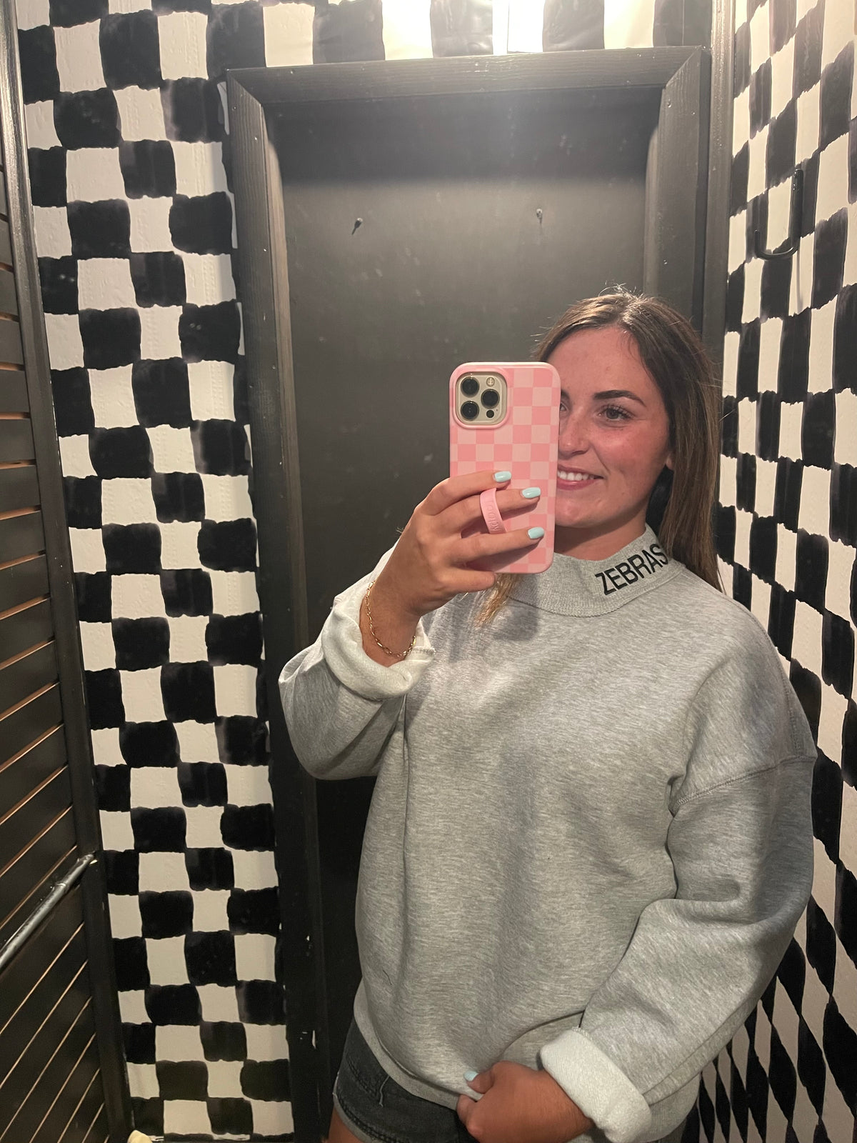 Zebras Mockneck- Adult