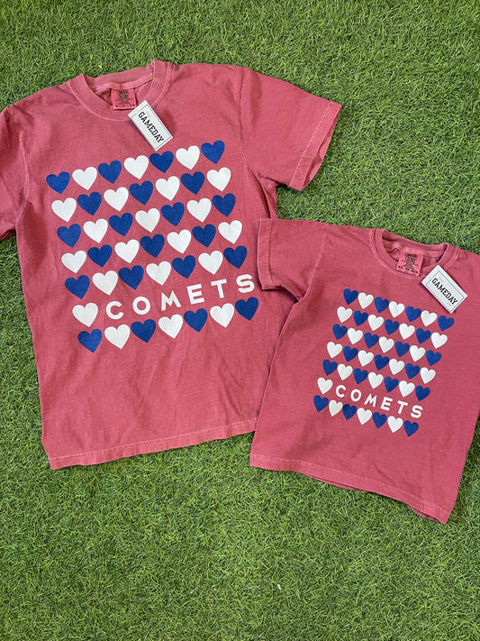 Comet heart tee