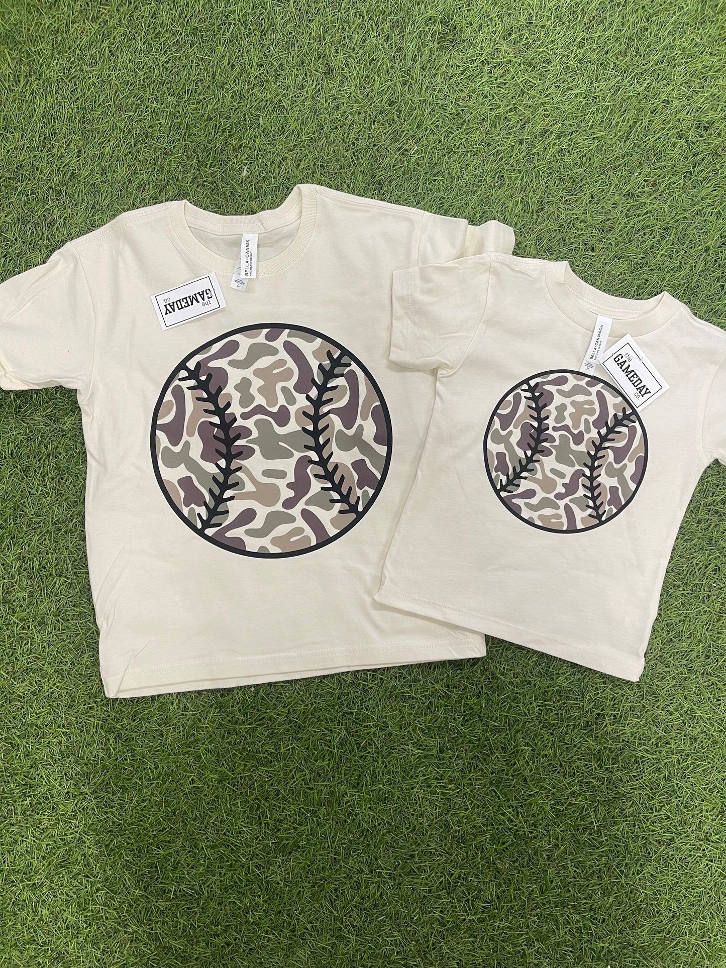 Camo baseball