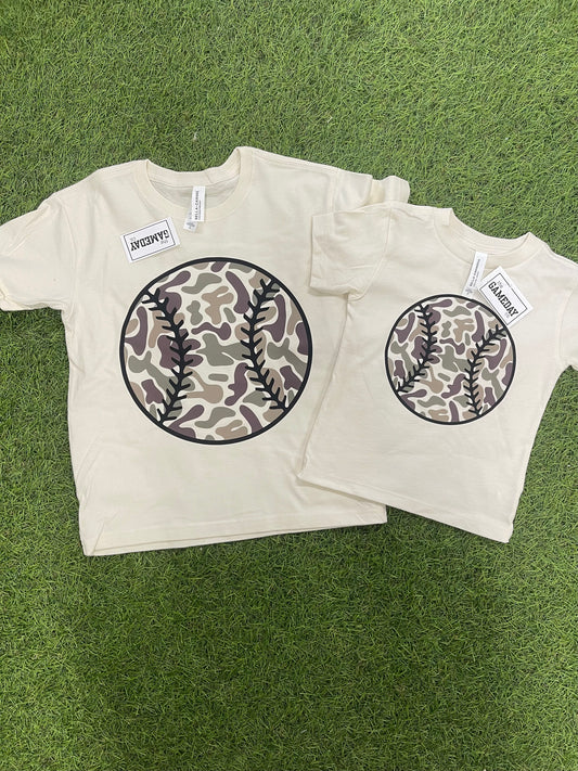 Camo baseball