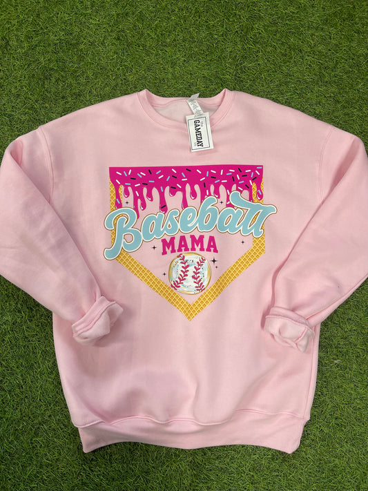Baseball Drip- Crew