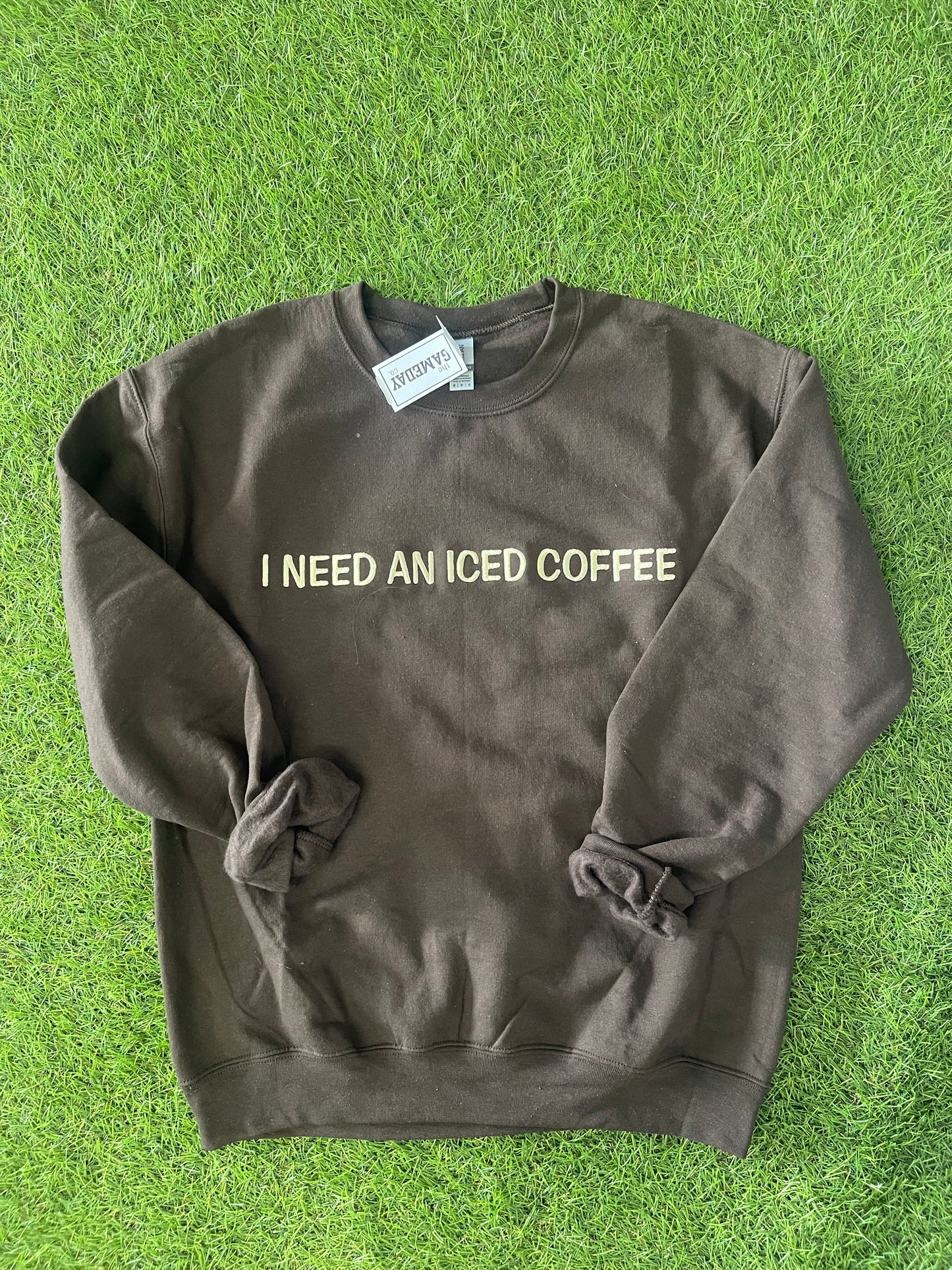 I NEED AN ICED COFFEE