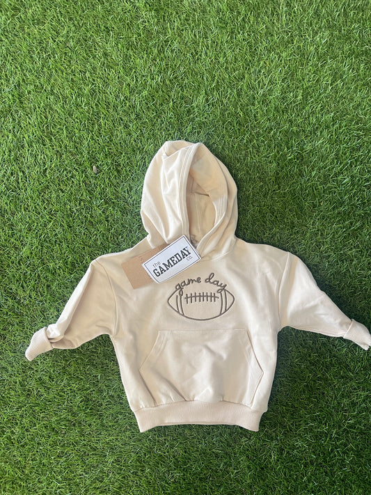 Game Day football- Indy baby hoodies