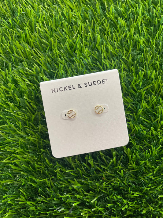 Baseball- Earrings