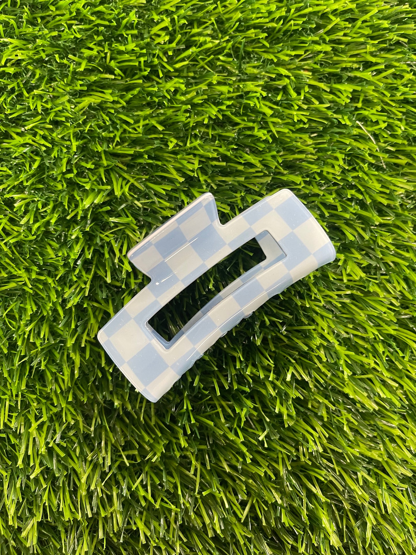 Checkered- Claw clips