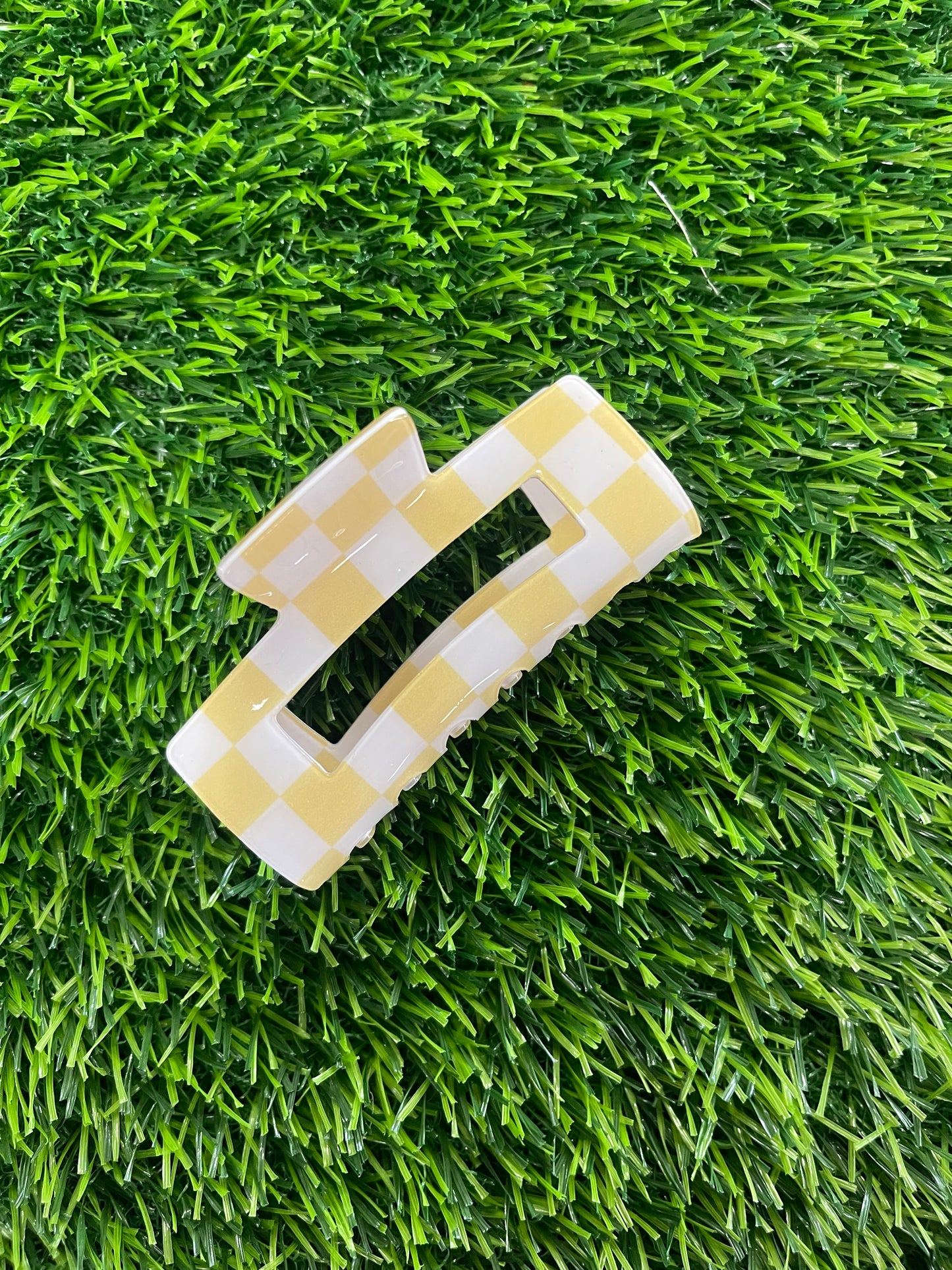 Checkered- Claw clips