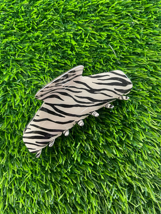 Zebra- Claw clip