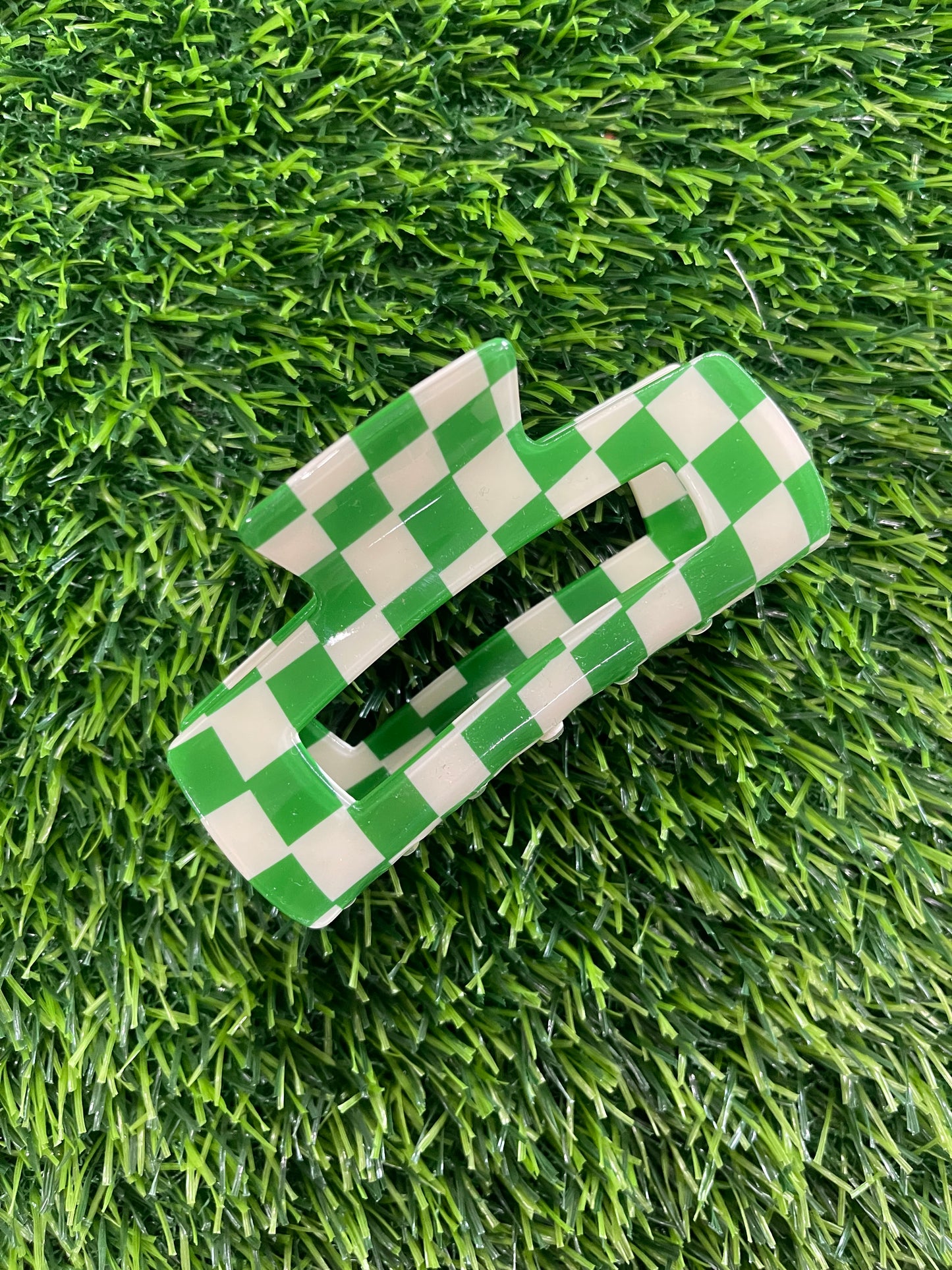 Checkered- Claw clips