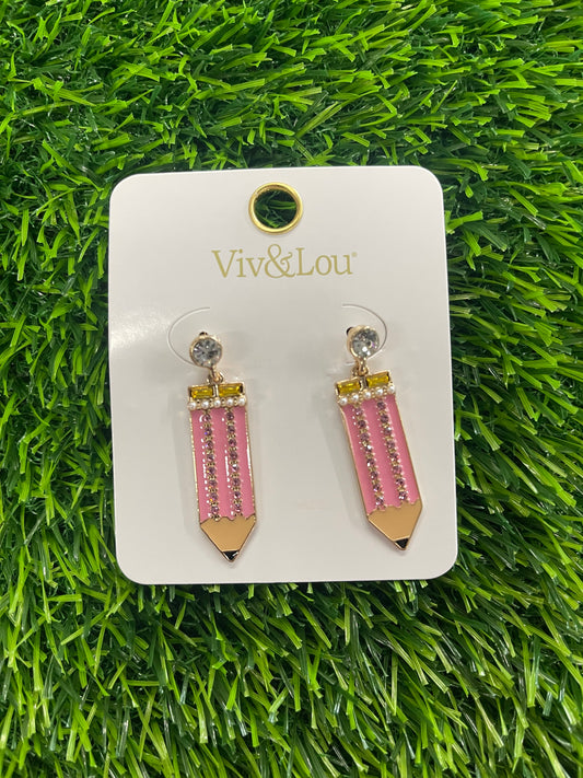 Pencil- Earrings