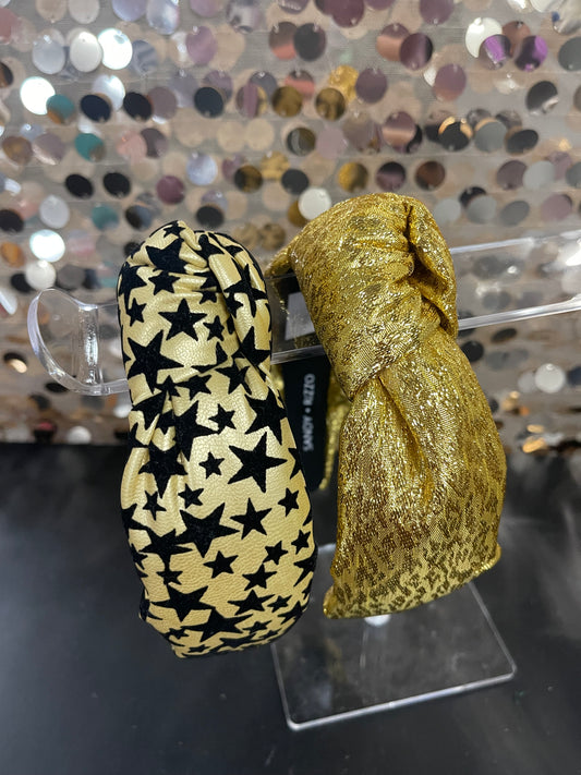 Gold- Headbands