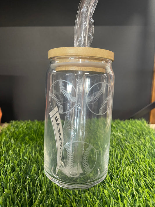 Baseball- Tumbler