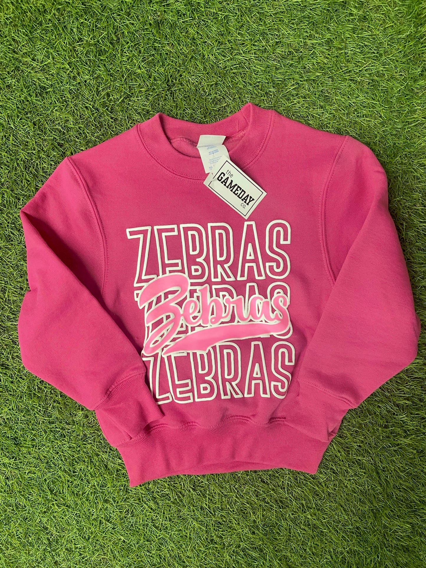 Pink Power Crew-Youth